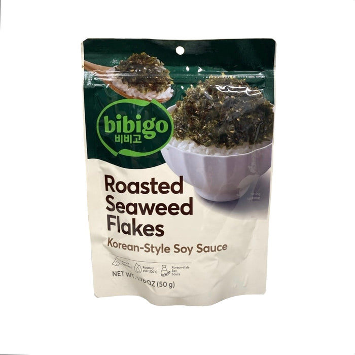 CJ Bibigo Seaweed Flakes with Korean-Style Soy Sauce Powder 1.76oz