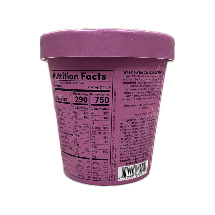 Vl Marionberry Cheese Ice Cream Cup 14oz