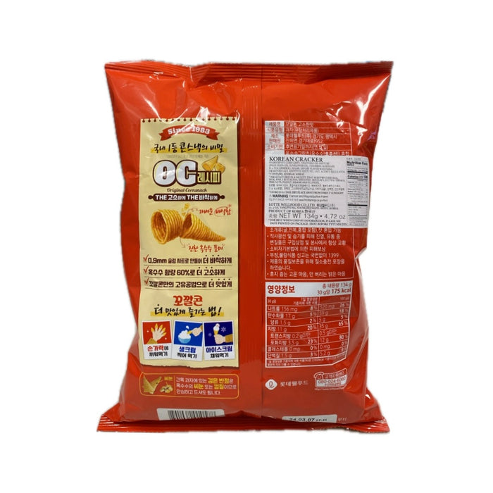 Lotte Corn Snack Original 4.72Oz