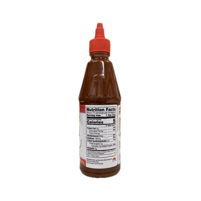 Lkk Sriracha Chili Sauce 18oz