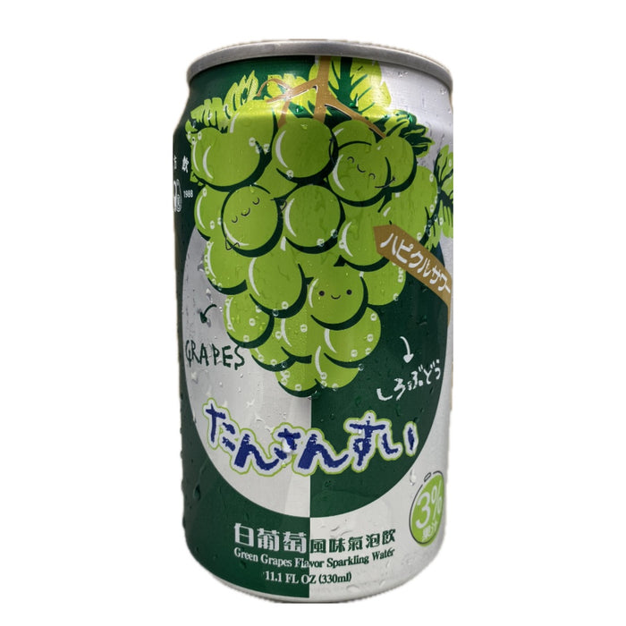 Green Grapes Flavor Sparkling 330Ml