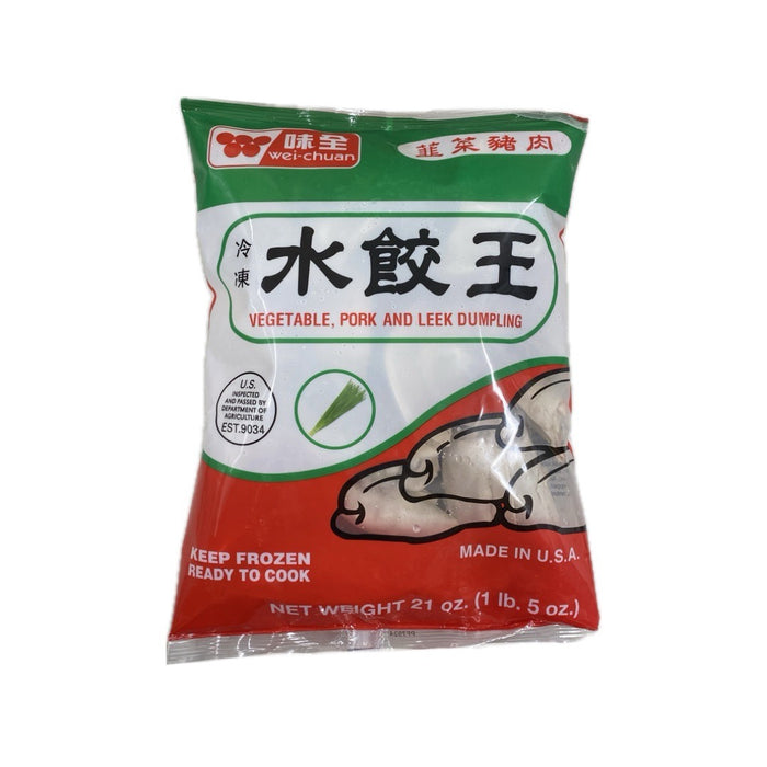 W.Chuan Vege Pork Leek Dumpling 21Oz