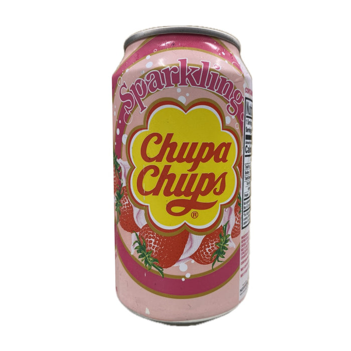 Chupa Chups Sprk Strawberry Flv 345Ml