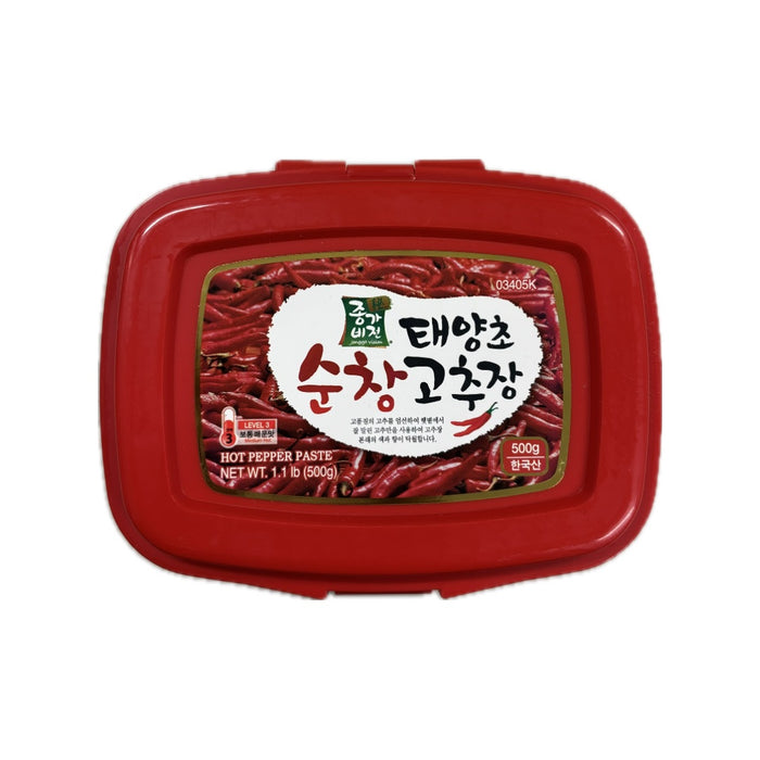 Jongga Vision Hot Pepper Paste 500g