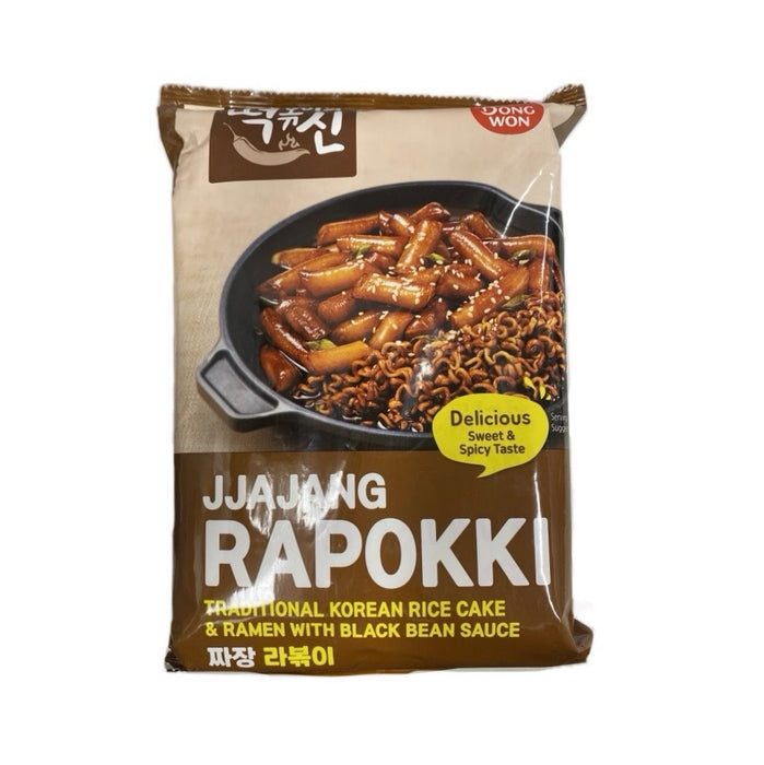 Jjajang Rapokki Rice Cake & Ramen 327g