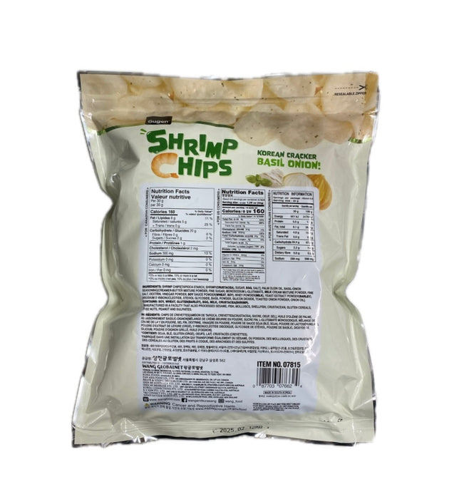 Gugen Basil Onion Shrimp Chip 4.58Oz