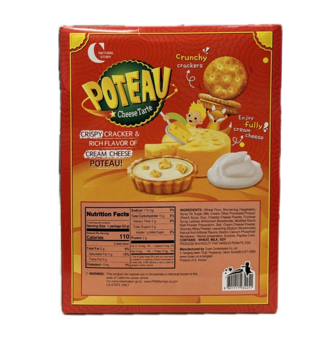 Crw Poteau Cheese Cracker 368g