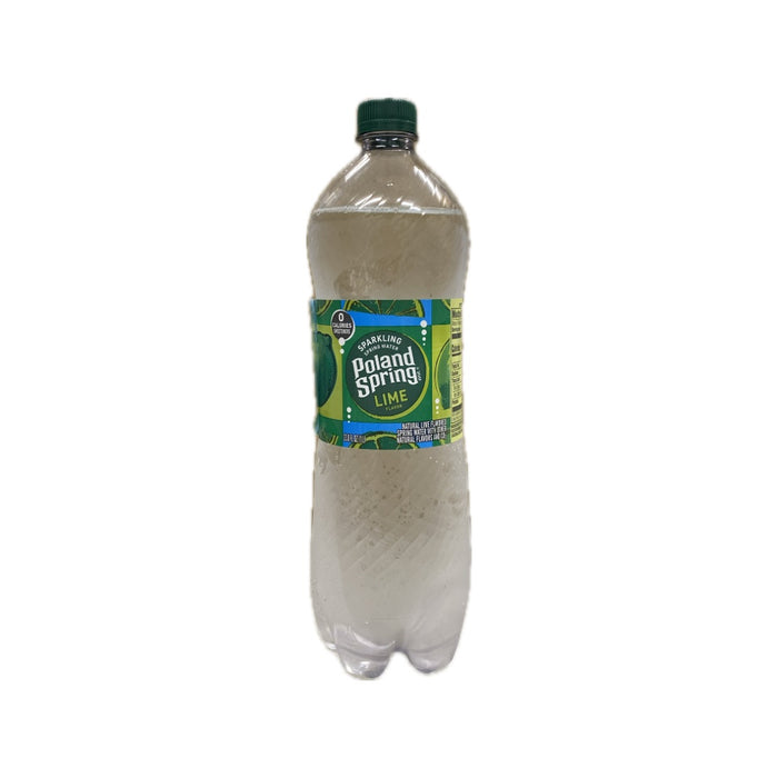 Poland Spring Lime Sparkling Water 1l