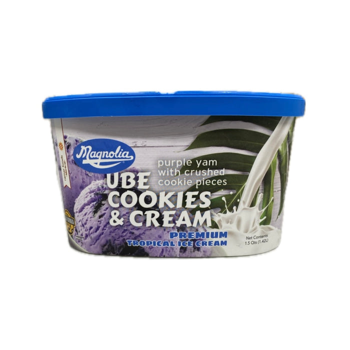 Mg Ice Cream Ube Cookies& Cream 48oz