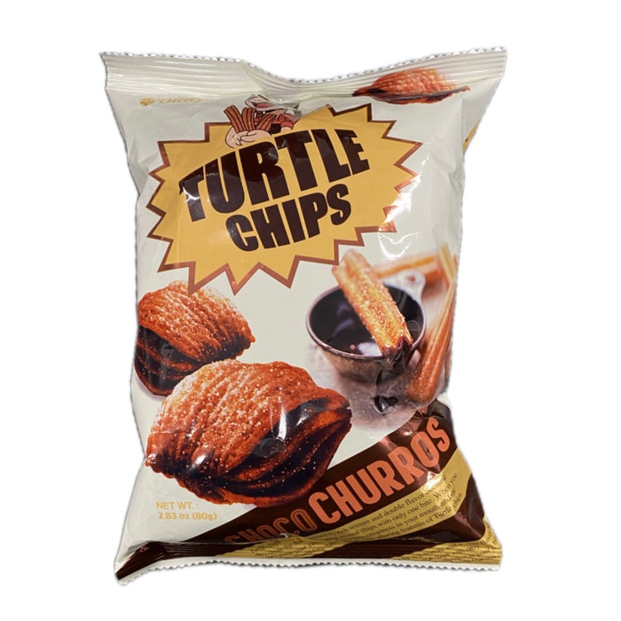 Orion Turtle Chips Choco Churros 2.83Oz