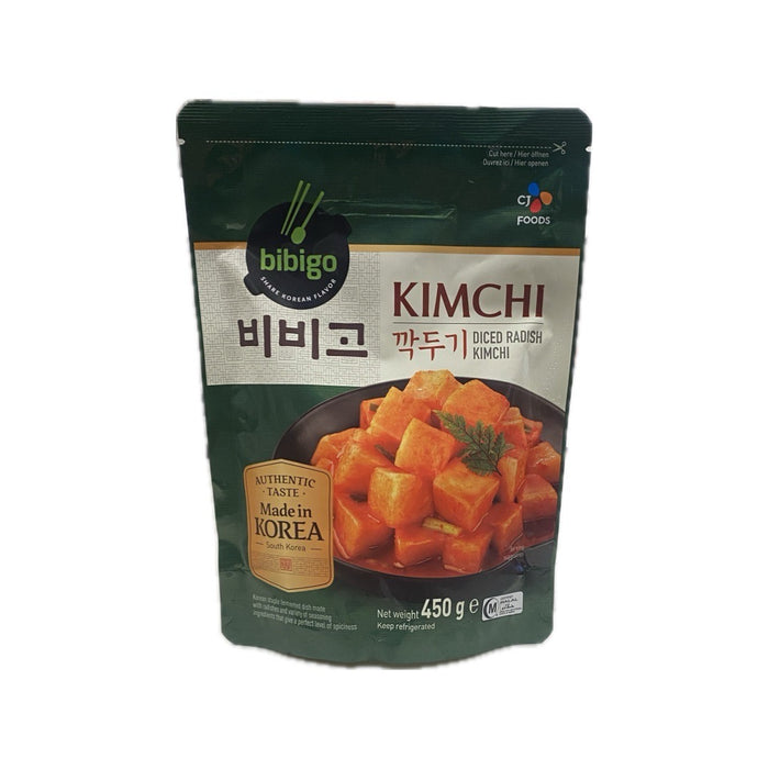 Cj Bibigo Sliced Radish Kimchi 500g