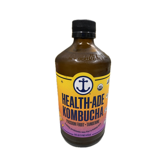 Health Ade Kombucha Passion Fruit 16Oz