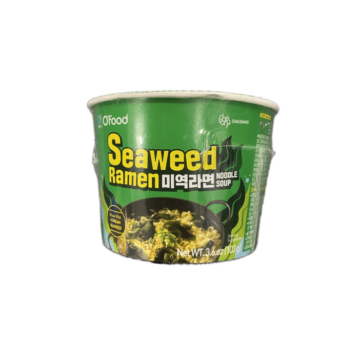 Cjo Seaweed Ramen Big Cup 3.6Oz