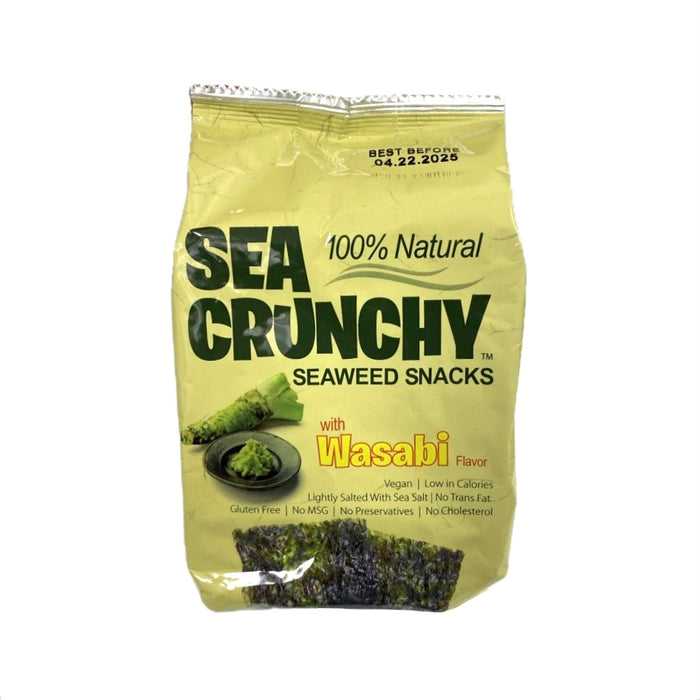 Sea Seaweed Snacks W/Wasabi Flv 10G