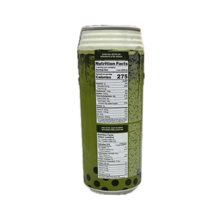 Pocas Matcha Bubble Tea 16.5Oz