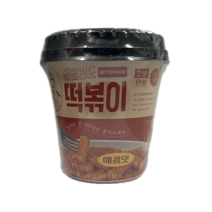 88tteokkbokki Rice Cake With Peppe 4.23oz