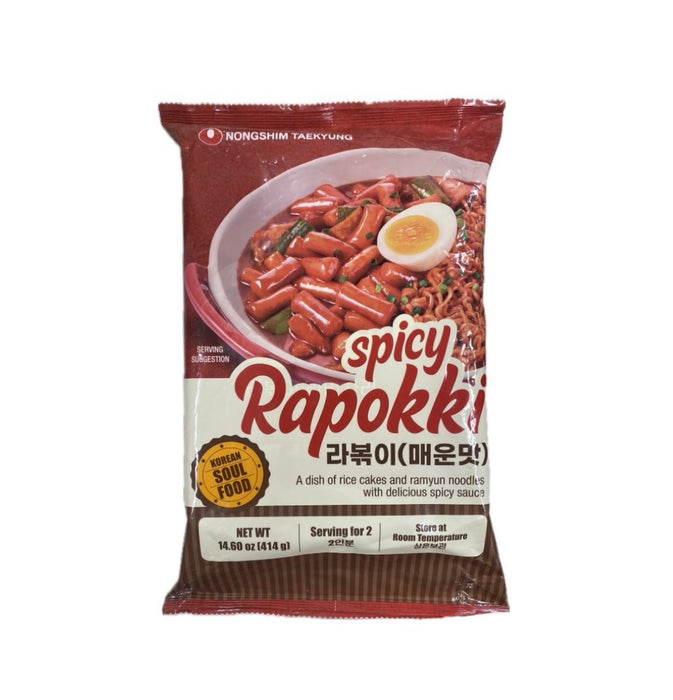 Nongshim Spicy Rapokki W/ Noodle 14.6oz