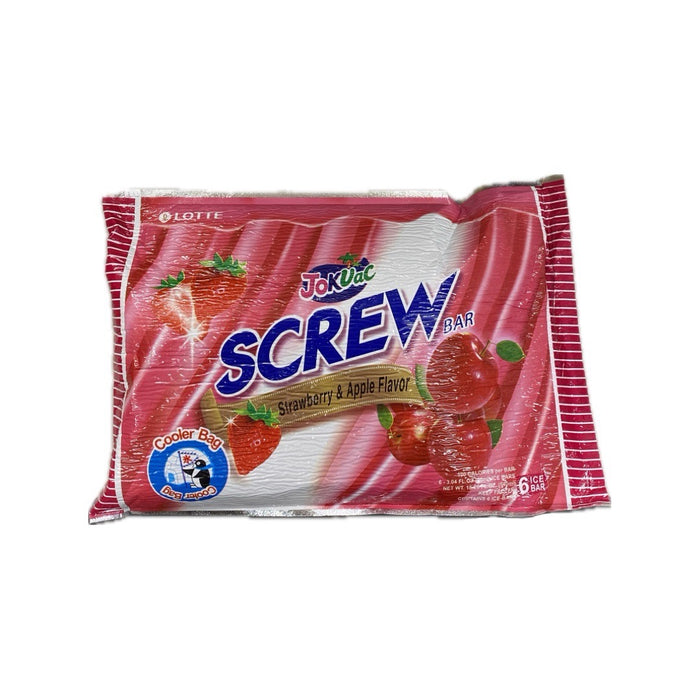 Lt Screw Bar Apple Strawberry 6/90ml