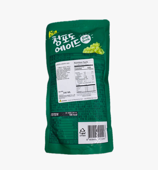 Cafe More Big Green Grape Ade  340Ml