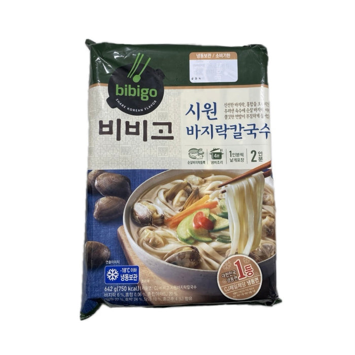 Cj bibigo clam noodle soup 22.65oz