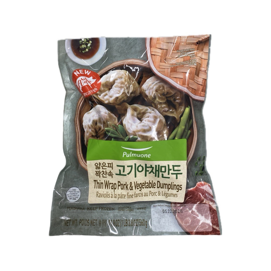 春物SALE中♡umpi Pmo Thinwrap Vege Pork Dumpling 19.8Oz — H Mart Manhattan Delivery