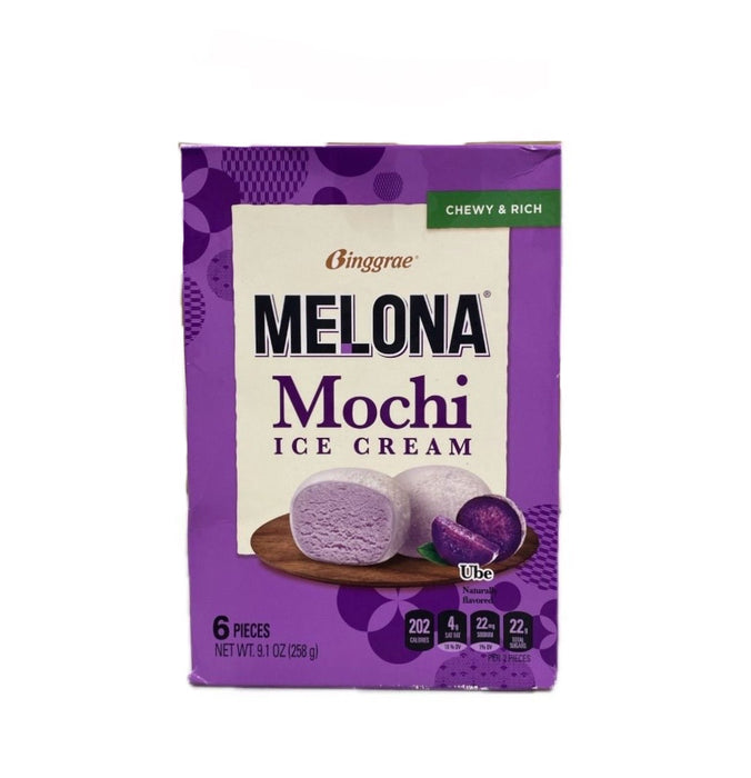 Bgr Melona Mochi Ube Ice Cream 9.1oz