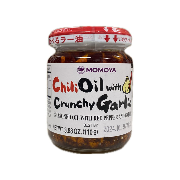 Momoya Rayu Red Pepper Garlic 3.88oz