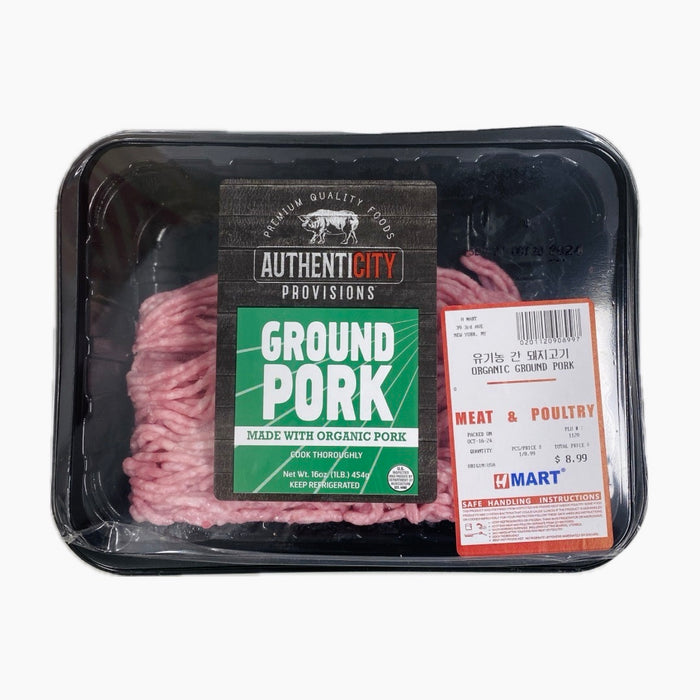 Organic Ground Pork 1lb