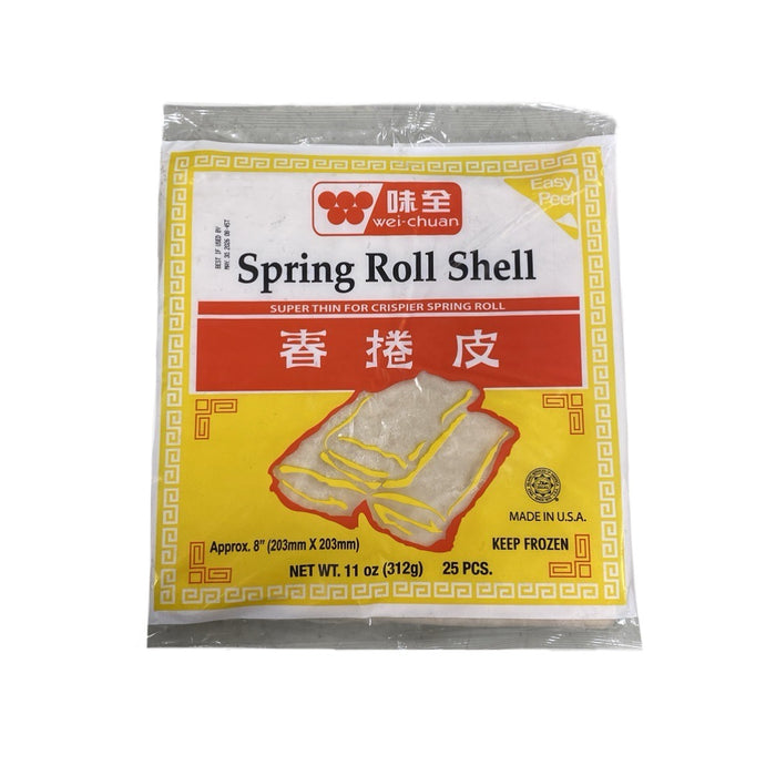 W.Chuan Spring Roll Shells 11Oz