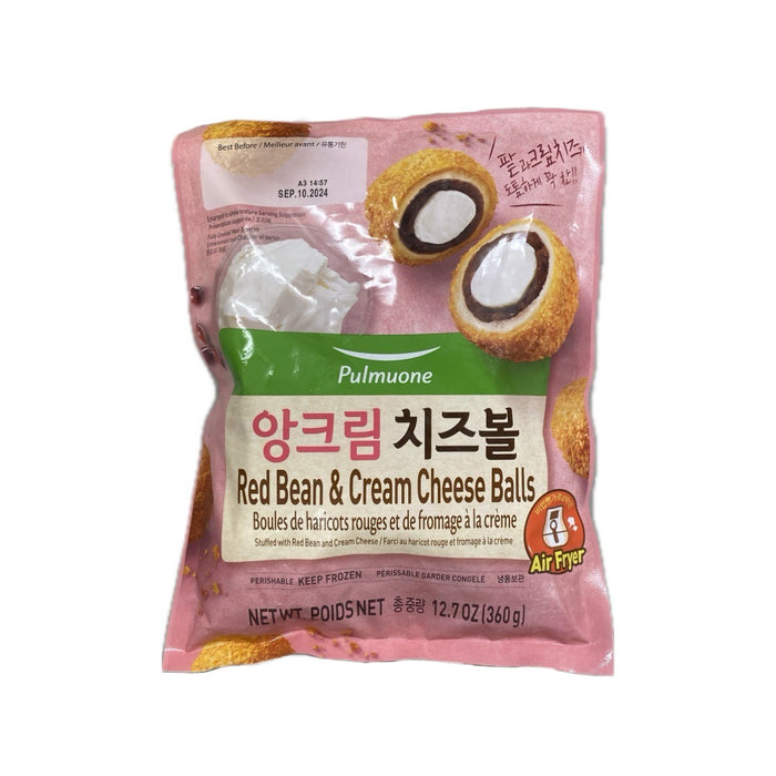 Pmo red bean & cream cheese balls 12.7oz