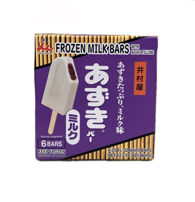 Imuraya Milkbars W/ Azuki Filling 6/60ml