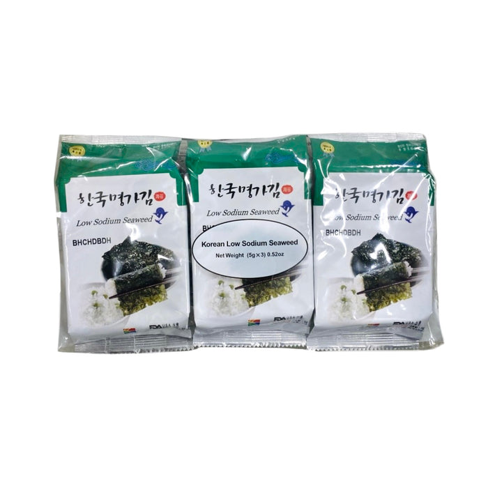 Kwang Koran Low Sodium Seaweed 3/5G