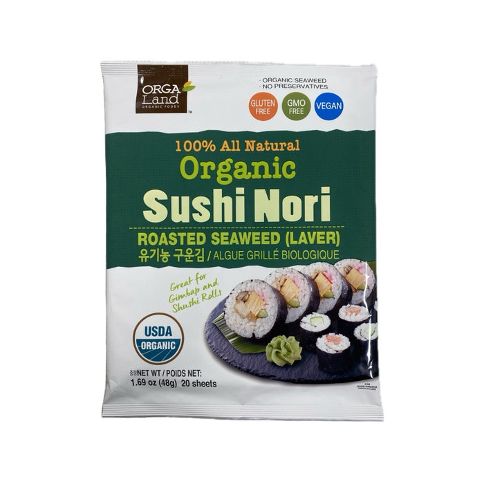 Orga Organic Sushi Nori 20Sheets 48G