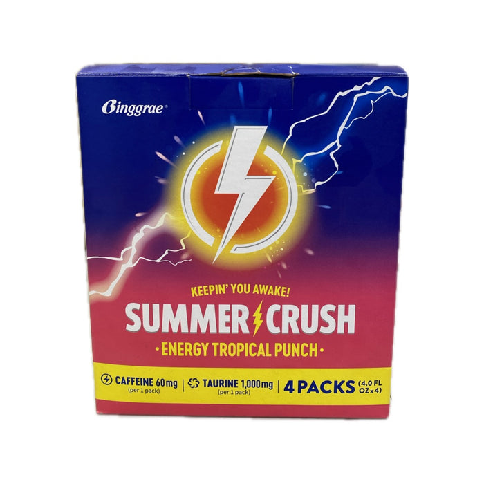 Bgr Summer Crush Energy Punch 4/4oz