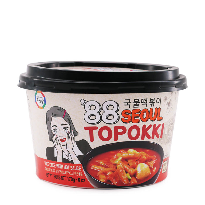 Surasang 88 Seoul Soup Topokki Rice Cake With Hot Sauce 6oz