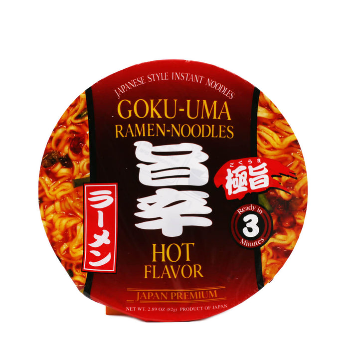 Shirakiku Goku-Uma Ramen Noodles Hot Flavor 2.89oz