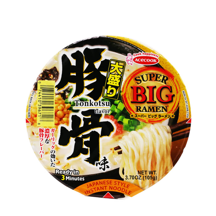 Acecook Super Big Ramen Tonkotsu Flavor 3.7oz