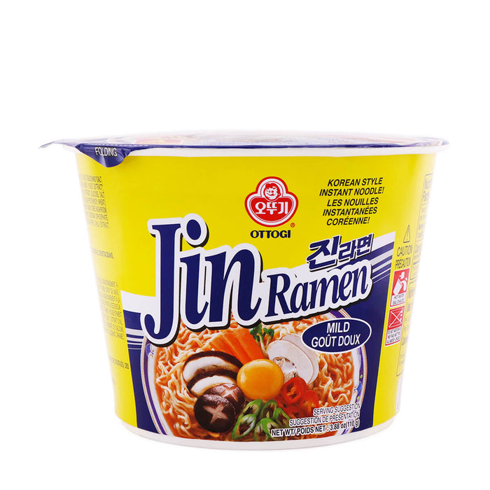 Ottogi Jin Ramen Cup Noodle Mild 110g