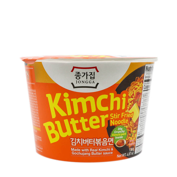 Jongga Kimchi Butter Stir Fried Noodle 4.87oz