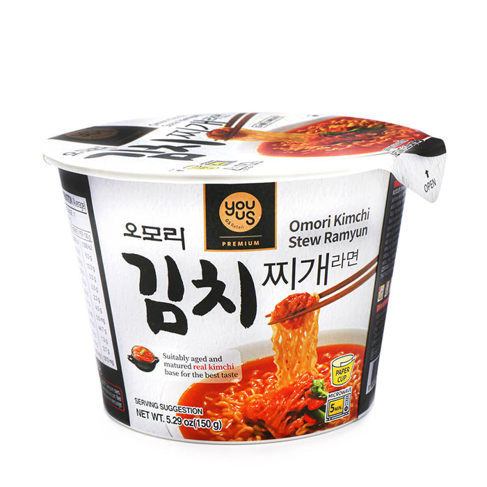 You Us Omori Kimchi Stew Cup Ramyun 5.29oz