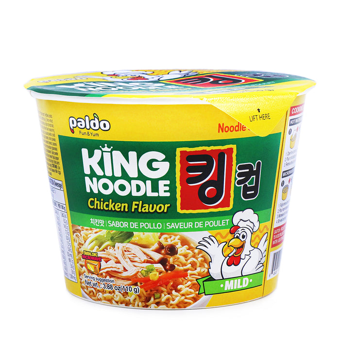 Paldo King Noodle Chicken Flavor Mild 3.88oz
