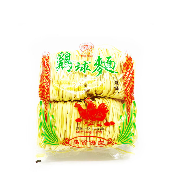 Sinbo Canton Noodles (Dried Chicken) Oriental Style (Wide) 375g