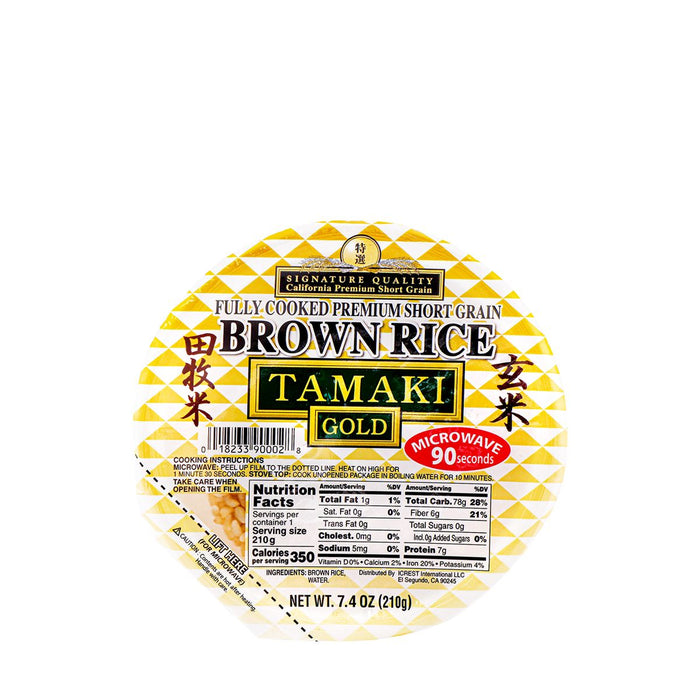 Tamaki Gold Brown Cooked Rice 7.4oz