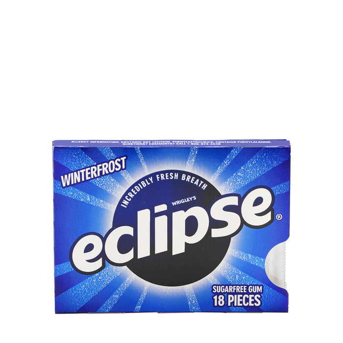 Wrigley's Eclipse Winterfrost Sugarfree Gum 18pcs