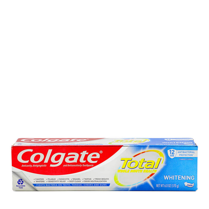 Colgate Total Whole Mouth Health Whitening 6oz