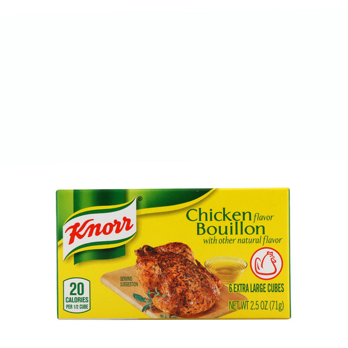 Knorr Chicken Flavor Bouillon with Other Natural Flavor 8 Cubes 3.1oz