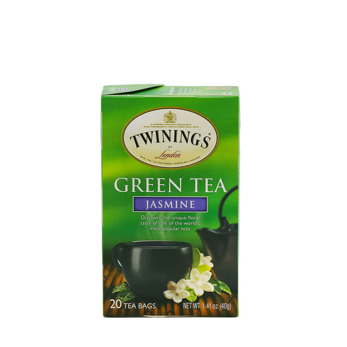 Twinings of London Green Tea Jasmine 20 Tea Bags, 40g