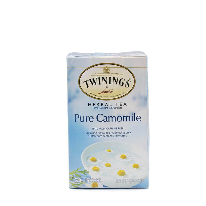 Twinings of London Herbal Tea Pure Camomile 20 Tea Bags, 30g