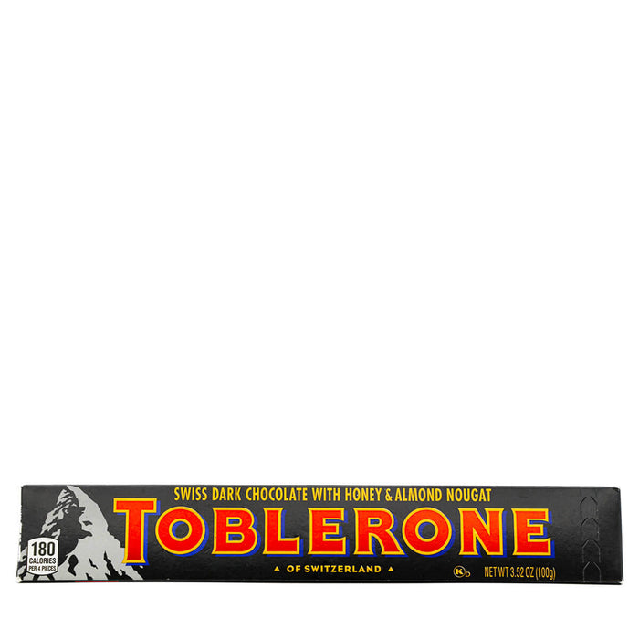 Toblerone Swiss Dark Chocolate with Honey & Almond Nougat 3.52oz