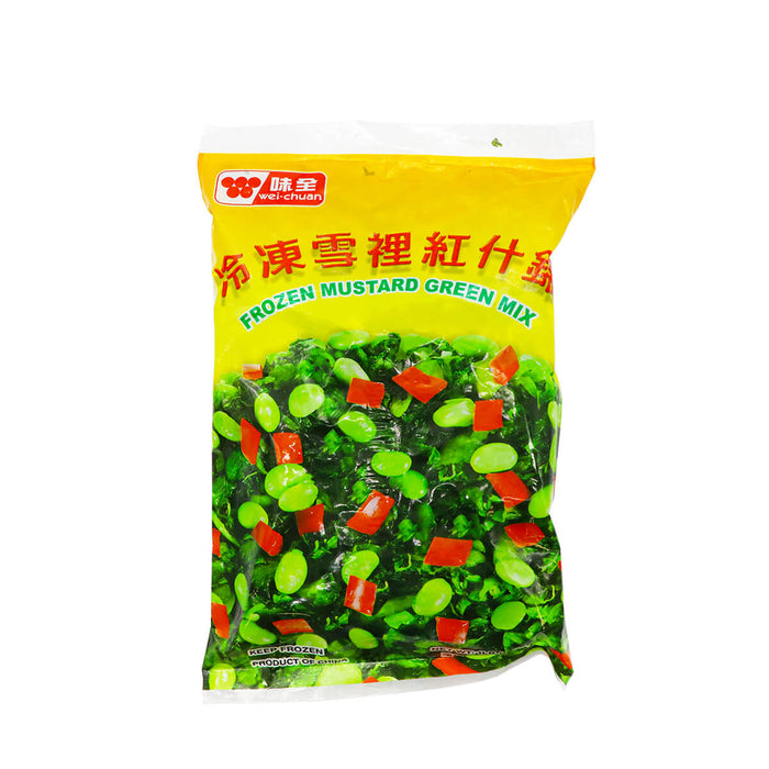 Wei-Chuan Frozen Mustard Green Mix 1lb